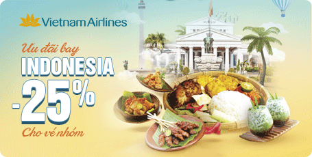 Bay Indonesia nhận ưu đãi cực “hời” từ Vietnam Airlines