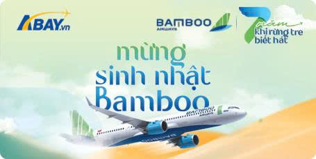 Mừng sinh nhật Bamboo Airways, chơi Minigame nhận quà hay tại ABAY!