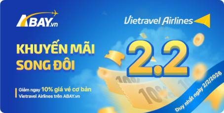 Du xuân nhẹ ví – cùng khuyến mãi “Ngày song đôi 02/02/2026” của Vietravel Airlines