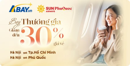 Sun PhuQuoc Airways ưu đãi đến 30% vé Business