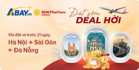 Đặt vé sớm, sở hữu “deal hời” bay Hà Nội – Tp Hồ Chí Minh – Đà Nẵng