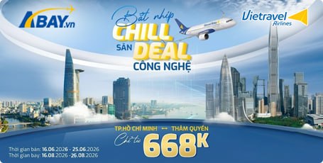 Vietravel Airlines triển khai ưu đãi nhân dịp mở đường bay mới Tp Hồ Chí Minh – Thâm Quyến