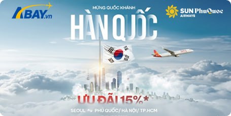 Vi vu xứ kim chi mùa Quốc khánh cùng ưu đãi 15% giá vé từ Sun PhuQuoc Airways