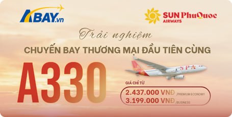 Sun PhuQuoc Airways chính thức khai thác A330