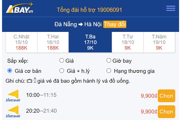 gia-ve-danang-hanoi-thang-10-2023-vu-nhieu-hang