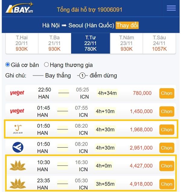 gia-ve-hanoi-seoul-thang-11-2023-nhieu-hang