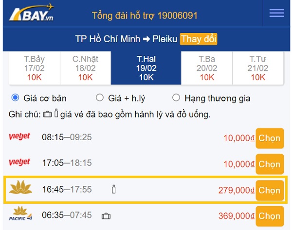 gia-ve-hcm-pleiku-sau-tet-vna