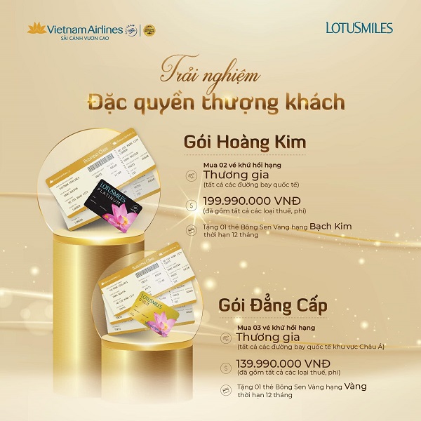 Khám phá ưu đãi gói bay quốc tế cực “xịn sò” đến từ Vietnam Airlines!