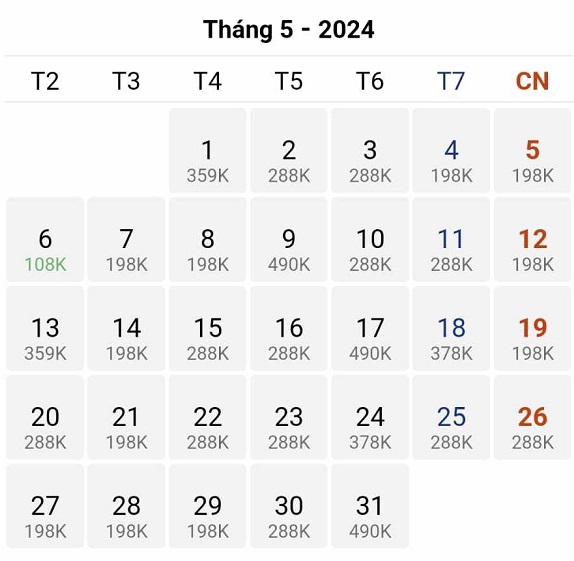 Vé Tp Hồ Chí Minh đi Quy Nhơn tháng 5/2024 chỉ từ 108k – gợi ý thú vị cho kỳ nghỉ của bạn!