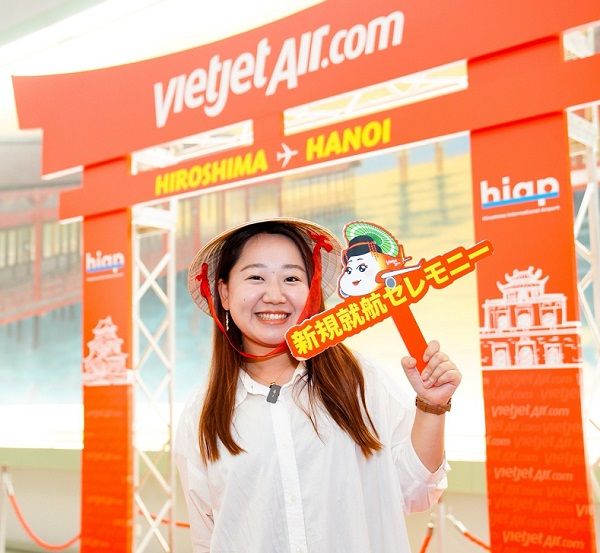 VietjetAir  khai trương đường bay thẳng Hà Nội – Hiroshima (Nhật Bản)