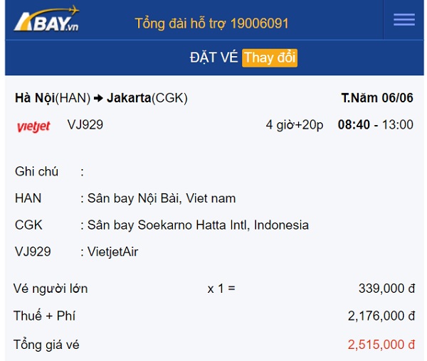 Bay thẳng Hà Nội – Jakarta (Indonesia) tháng 6 cùng VietJet Air chỉ từ 339k: Book vé ngay!