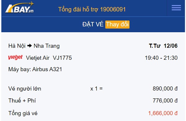 Giá vé Hà Nội – Nha Trang tháng 6 tăng cao, khởi điểm 890k/ chiều!