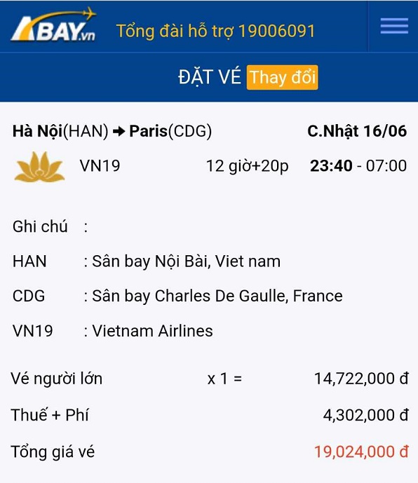 Vietnam Airlines mở bán mức giá vé CỰC TỐT cho hành trình đến Paris vào tháng 06/2024