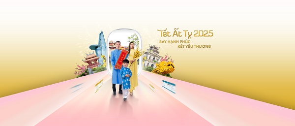 Bay tiết kiệm cùng ưu đãi đồng giá vé Tết Vietnam Airlines chỉ từ 666k!