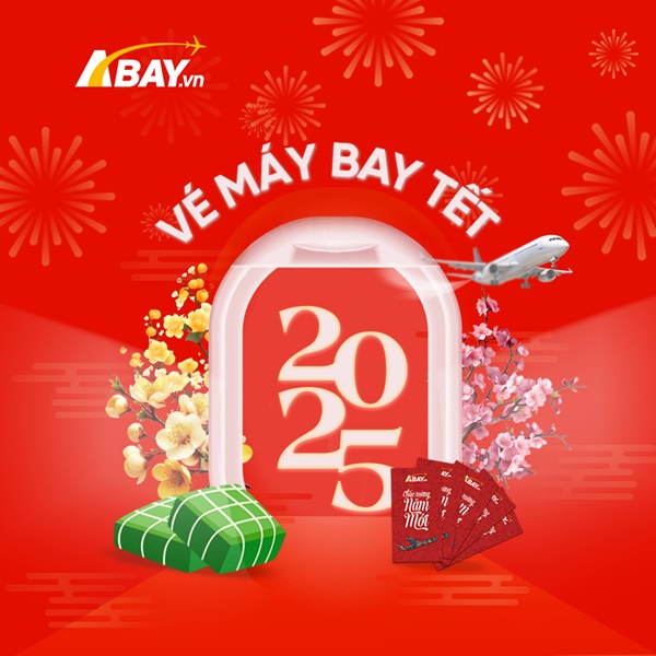 Vé máy bay tết 2025 tại abay.vn