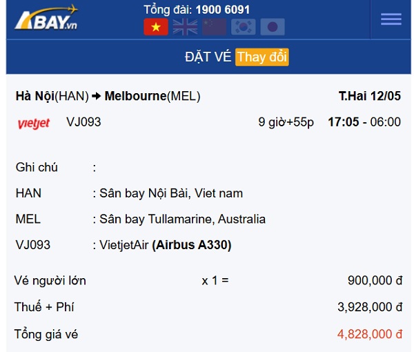 Đừng bỏ lỡ cơ hội mua vé giá tốt bay Melbourne (Úc) tháng 5!