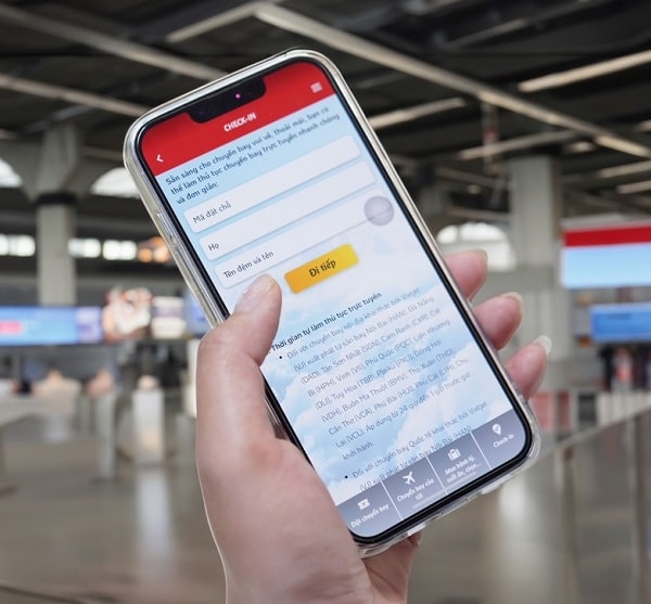 Hướng dẫn check-in online qua ứng dụng VNeID cùng VietjetAir