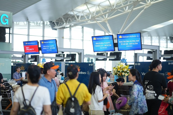 Vietnam Airlines nối lại đường bay thẳng Hà Nội – Moscow từ ngày 08/05/2025 