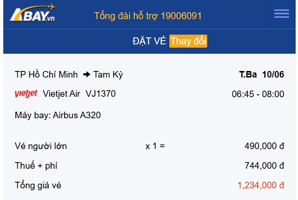 Nhanh tay book vé 490k bay Tp Hồ Chí Minh đi Chu Lai hè này!
