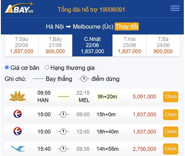 gia-ve-hanoi-melbourne-thang-6-2025-cac-hang