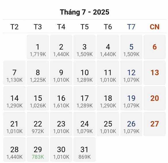 Cập nhật giá vé máy bay tốt nhất từ Tp Hồ Chí Minh đi Quảng Ninh tháng 07/2025