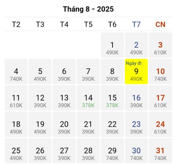Dễ dàng đặt vé rẻ cho chặng bay Đà Nẵng – Hà Nội suốt tháng 08/2025