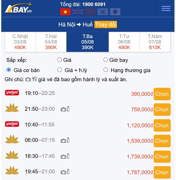 gia-ve-hanoi-hue-thang-8-2025-cac-hang