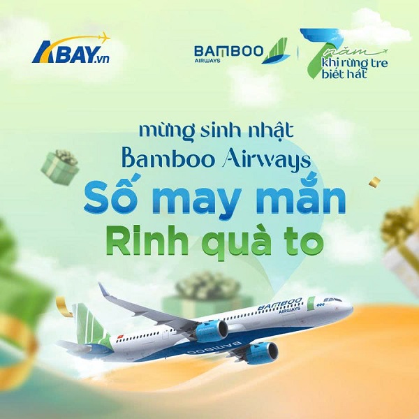 Mừng sinh nhật Bamboo Airways, chơi Minigame nhận quà hay tại ABAY!