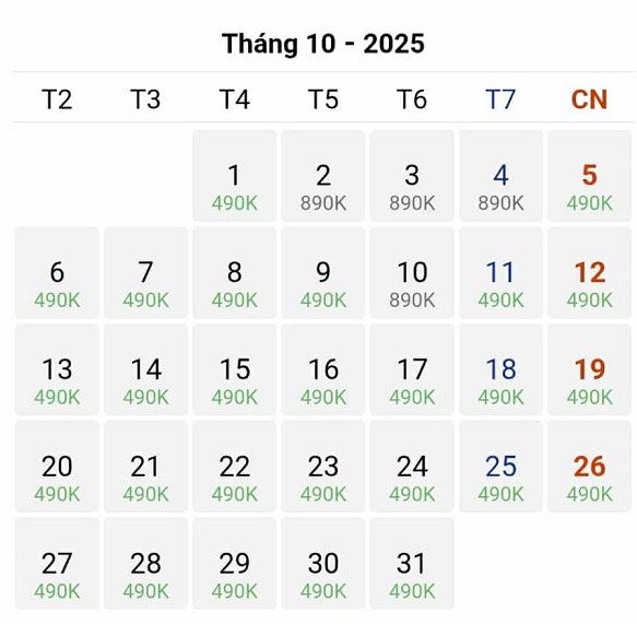 Chọn đặt vé máy bay Hà Nội – Buôn Mê Thuột giá tốt nhất trong tháng 10/2025