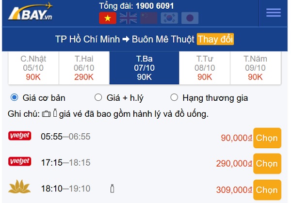 gia-ve-hcm-buonmethuot-thang-10-2025-cac-hang