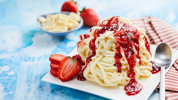 kem-spaghettieis