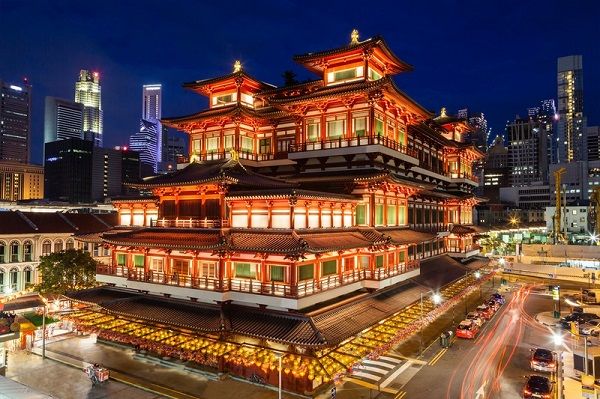 Những ngôi chùa nổi tiếng ở Singapore: Bạn đã từng ghé thăm?