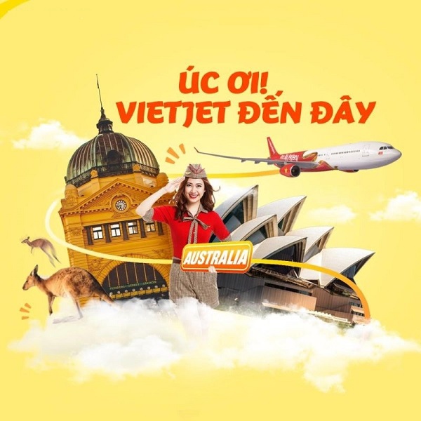 VietjetAir tăng chuyến bay đến Melbourne, Sydney – phục vụ mùa lễ hội cuối năm