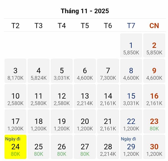 Bay thẳng Tp Hồ Chí Minh – Melbourne tháng 11/2025 với giá vé chỉ 80k