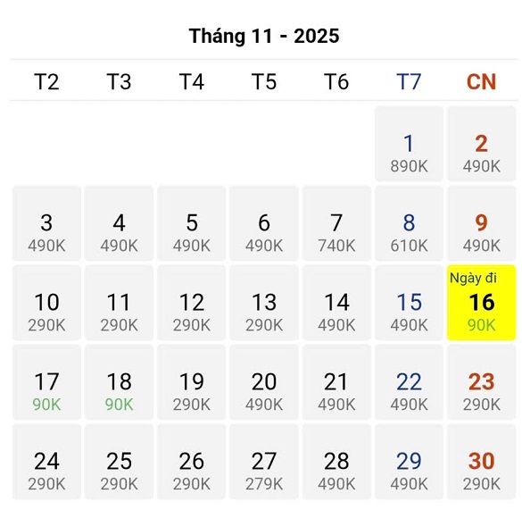 Cập nhật loạt vé máy bay giá hấp trên trên hành trình Tp Hồ Chí Minh – Buôn Mê Thuột tháng 11/2025