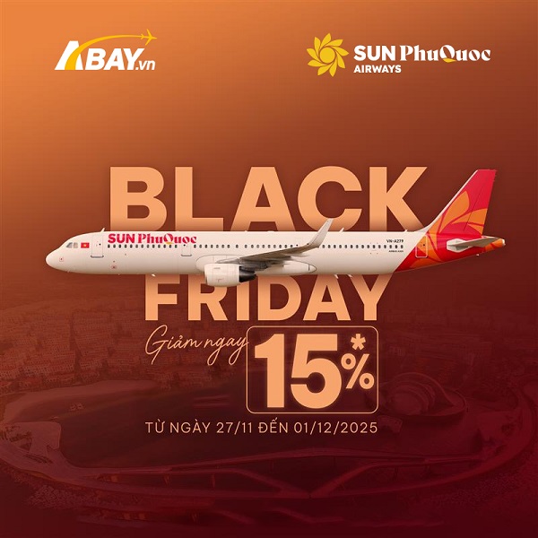 Sun PhuQuoc tung ưu đãi hấp dẫn chào đón Black Friday 2025: Chốt vé ngay!
