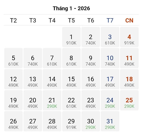 Đi Côn Đảo đầu năm với vé máy bay giá chỉ 290k tại ABAY