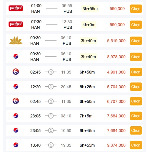 gia-ve-hanoi-busan-thang-1-2026-cac-hang