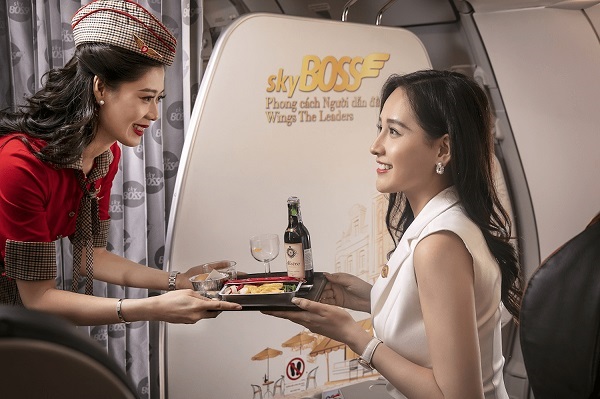 Bay giữa Tp Hồ Chí Minh & Hà Nội, nhận ngay ưu đãi hạng Skyboss & Business của VietJet Air!