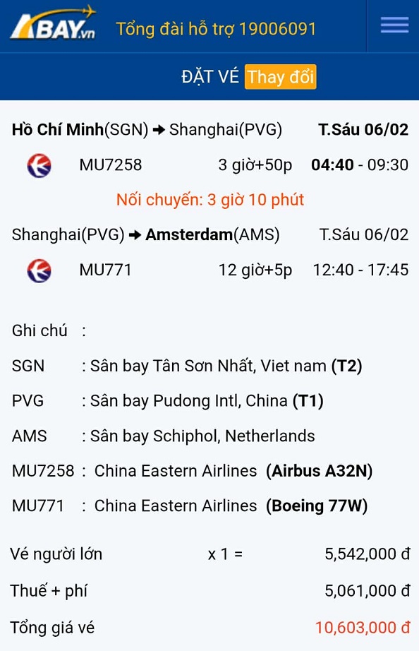 Loạt vé máy bay giá tốt Tp Hồ Chí Minh – Amsterdam tháng 02/2026, đưa bạn khám phá mùa xuân rực rỡ