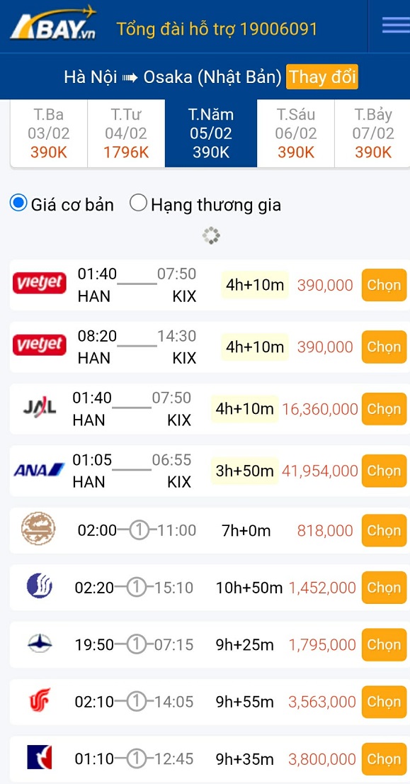 Săn vé giá rẻ trên hành trình đến Osaka (Nhật Bản) tháng 02/2026