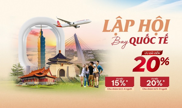 Rủ nhau bay Phú Quốc – Đài Bắc cùng Sun PhuQuoc, nhận ưu đãi hấp dẫn!