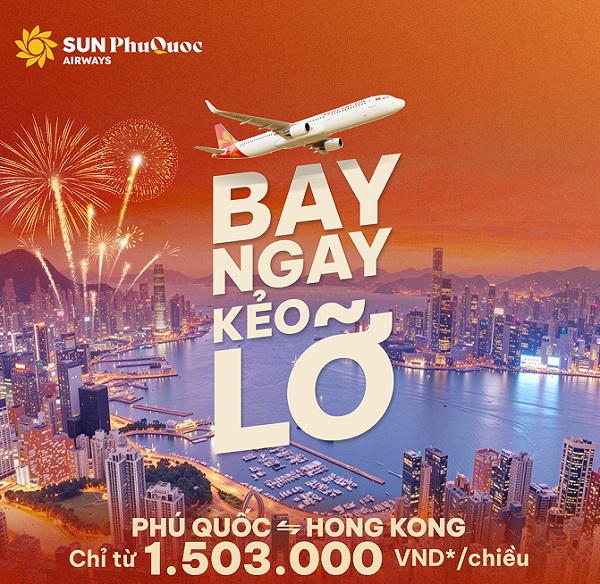 combo-uu-dai-ve-phu-quoc-hong-kong-Sun-PhuQuoc-Airways