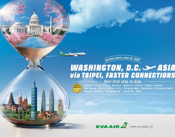 EVA Air chính thức mở đường bay mới đến Washington, D.C., bay từ Việt Nam