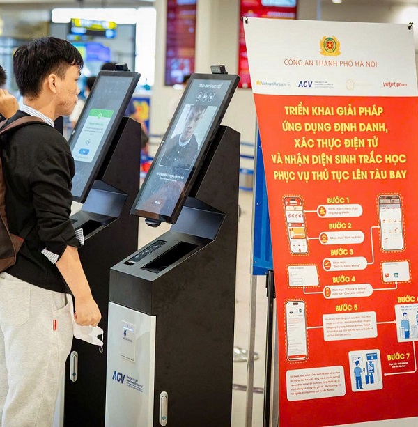 Khám phá ngay quy trình check-in sinh trắc học cực nhanh tại nhà ga T1 – Sân bay Nội Bài