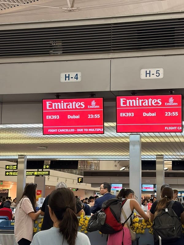 Emirates cập nhật chính sách hỗ trợ đổi, hoàn vé khi chuyến bay thay đổi lịch