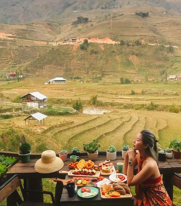 Du lịch Sapa mùa lúa chín – đừng bỏ qua những homestay view ruộng bậc thang đẹp!