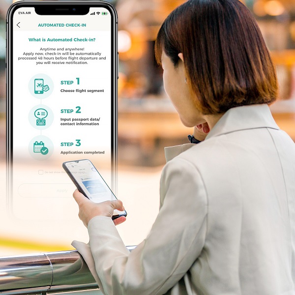 Check-in online nhanh chóng, tiện lợi khi bay cùng Eva Air