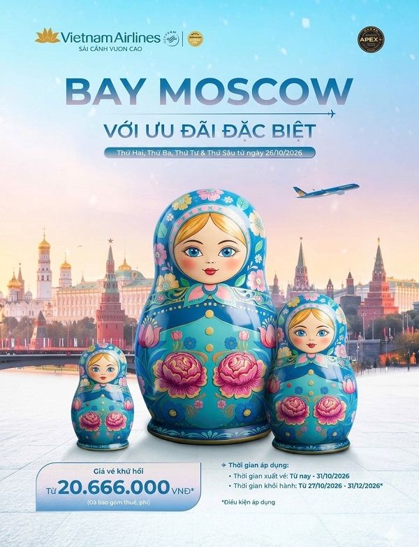 Xứ sở Bạch Dương nay gần hơn với ưu đãi ĐẶC BIỆT từ Vietnam Airlines!