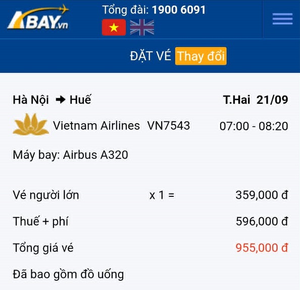 Hẹn Huế tháng 9 cùng loạt vé máy bay giá tốt của Vietnam Airlines